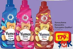 YUMOŞ EXTRA KONSANTRE YUMUŞATICI ÇEŞİTLERİ 1440 ML YUMOŞ EXTRA KONSANTRE YUMUŞATICI ÇEŞİTLERİ 1440 ML